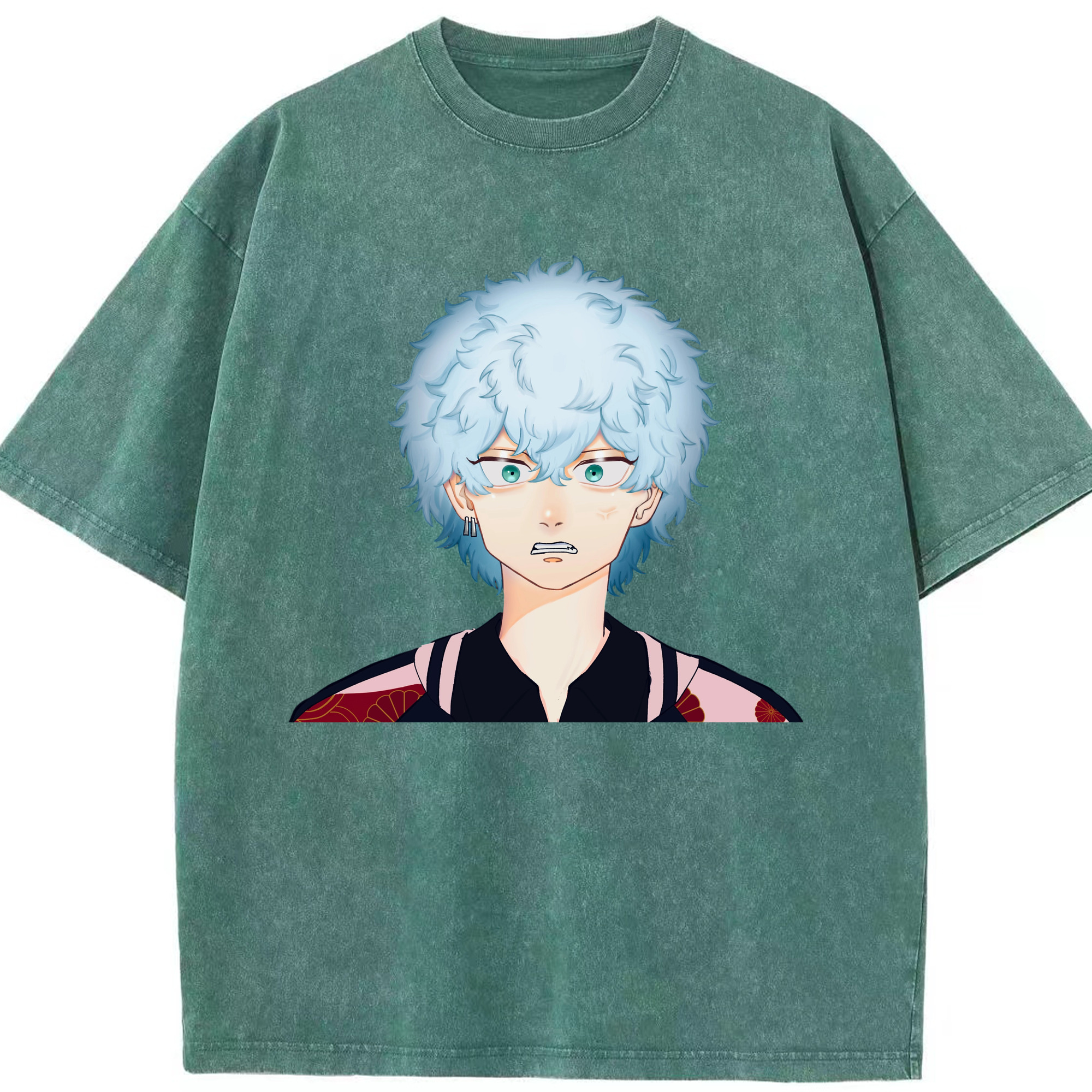 （画像用） 東京リベンジャーズ Tokyo Revengers 綿100% ヴィンテージ風 半袖Tシャツ（フロントプリント）